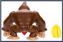 Donkey Kong (with Bananas) from Donkey Kong - Basic Series manufactured by Jakks Pacific [Loose]