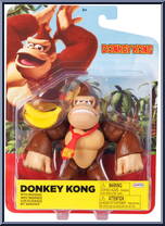 Donkey Kong (with Bananas) from Donkey Kong - Basic Series manufactured by Jakks Pacific [Front]