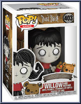 Willow and Bernie from Don't Starve - Pop! Vinyl Figures manufactured by Funko [Front]