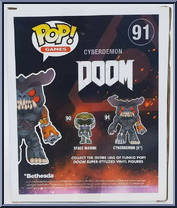 Cyberdemon (Deluxe) from Doom - Pop! Vinyl Figures manufactured by Funko [Back]
