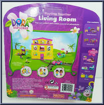 Living Room from Dora the Explorer - Playsets manufactured by Fisher-Price [Back]