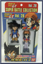 Son Gokou (Kid) / Pan from Dragon Ball GT - Super Battle Collection manufactured by Bandai [Front]