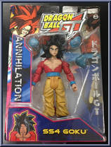 Goku (SS4) from Dragon Ball GT - Series 1 manufactured by Jakks Pacific [Front]