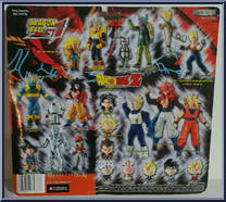 SS Trunks vs. SS Vegeta from Dragon Ball GT - 2-Packs manufactured by Jakks Pacific [Back]