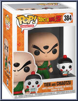 Tien and Chiaotzu from Dragon Ball Z - Pop! Vinyl Figures manufactured by Funko [Front]