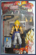 Super Gogeta from Dragon Ball Z - Hybrid Action - Basic Series manufactured by Bandai [Front]