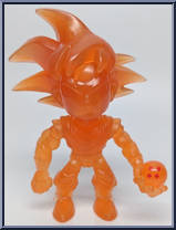 Goku (Clear Orange) from Dragon Ball Z - SDCC manufactured by Loyal Subjects [Loose]