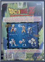 Ginyu from Dragon Ball Z: The Saga Continues - Blasting Energy Action manufactured by Irwin Toys [Back]