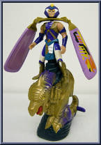 Peak (with Wing Storm) from Dragon Flyz - Figures with Launchers manufactured by Galoob [Loose]