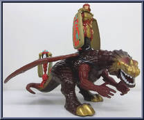 Riptor (with Wind Master Z'Neth and Gremwing) from Dragon Flyz - Figures with Launchers manufactured by Galoob [Loose]