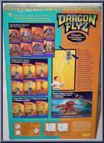 Z'Neth (with Riptor) from Dragon Flyz - Figures with Launchers manufactured by Galoob [Back]