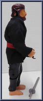 Black Karate Master from Dragon Force DragonMaster - Karate manufactured by Lanard Toys [Loose]
