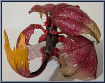 Balefyre Fire Dragon from Dragons - Plasma Dragons manufactured by Mega Brands [Loose]