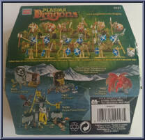 Battle Realm Booster Pack #1 from Dragons - Plasma Dragons - Booster Packs manufactured by Mega Brands [Back]