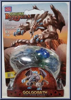 Golgorath (Dark Hoard Dragon) from Dragons - Plasma Dragons - Dragon Eggs manufactured by Mega Brands [Front]