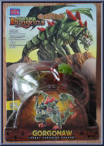 Gorgonaw (Forest Predator Dragon) from Dragons - Plasma Dragons - Dragon Eggs manufactured by Mega Brands [Front]