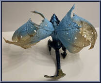 Rawlsong Ocean Camouflage Dragon from Dragons - Plasma Dragons manufactured by Mega Brands [Loose]