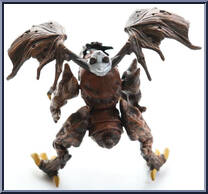 Scauld (Arbor Dragon) from Dragons - Plasma Dragons - Dragon Eggs manufactured by Mega Brands [Loose]