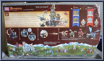 Siege Of Raider's Keep from Dragons - Plasma Dragons manufactured by Mega Brands [Back]