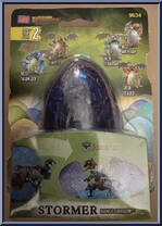 Stormer (Range Dragon) from Dragons - Plasma Dragons - Dragon Eggs manufactured by Mega Brands [Back]