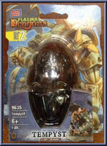 Tempyst (Storm Dragon) from Dragons - Plasma Dragons - Dragon Eggs manufactured by Mega Brands [Front]