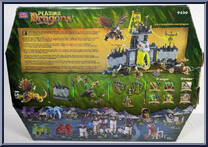 Vorgan Plasma Fortress (Tower Assault) from Dragons - Plasma Dragons manufactured by Mega Brands [Back]