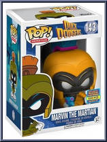 Marvin the Martian (Neon Orange) from Duck Dodgers - Pop! Vinyl Figures manufactured by Funko [Front]