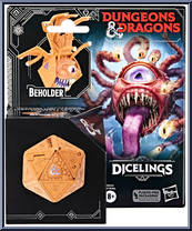 Beholder (Orange) from Dungeons & Dragons - Dicelings manufactured by Hasbro [Front]