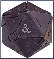 Owlbear (Black) from Dungeons & Dragons - Dicelings manufactured by Hasbro [Loose]
