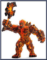 Lava Golem Action Figure