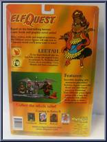 Leetah from Elfquest - Basic Series manufactured by Art Asylum [Back]