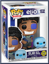 Elio with OOOOO (Glows in the Dark) from Elio - Pop! Vinyl Figures manufactured by Funko [Front]