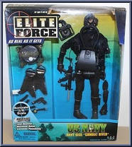 Navy Seal "Combat Diver" from Elite Force - Navy Seal manufactured by Blue Box Toys [Front]