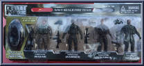 Navy Seals Fire Team from Elite Force - Navy Seal manufactured by Blue Box Toys [Front]