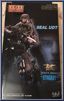 Seal UDT Stingray from Elite Force - Navy Seal manufactured by Blue Box Toys [Front]