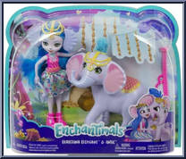 Ekaterina Elephant & Antic from Enchantimals - Basic Series manufactured by Mattel [Front]