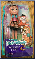 Tanzie Tiger & Tuft from Enchantimals - Basic Series manufactured by Mattel [Front]