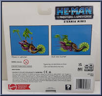 Skeletor & Painthor Cycle from Eternia Minis - Vehicles manufactured by Mattel [Back]
