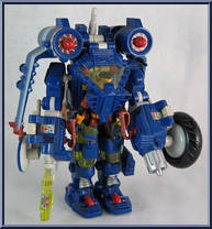 J.T. Marsh (with Exoconverting E-Frame) from Exosquad - Exoconverting E-Frames manufactured by Playmates [Loose]