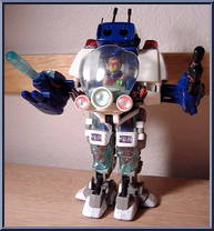 Sean Napier (with Police Enforcer E-Frame) from Exosquad - E-Frames manufactured by Playmates [Loose]