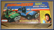 Super Jeep DL-400 (Blue) from Fall Guy - Vehicles manufactured by Glasslite [Side]