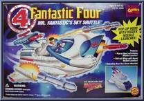 Mr. Fantastic's Sky Shuttle from Fantastic Four - Vehicles manufactured by Toy Biz [Front]