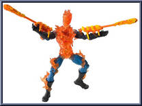 Human Torch (Fire Blast) Action Figure