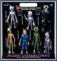 7-Piece Alien Gift Set Action Figure
