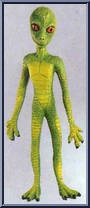 Reptilian Alien Action Figure
