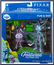 Flik & Dot from Featured Favorites - A Bug's Life manufactured by Mattel [Front]