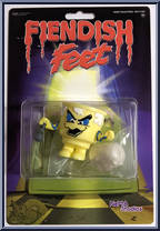Spooky Wooky (Yellow) from Fiendish Feet - Basic Series manufactured by NeMA Studios [Front]