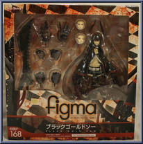 Black Gold Saw from Figma - Black Rock Shooter manufactured by Max Factory [Front]