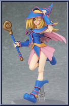 Black Magician Girl from Figma - Yu-Gi-Oh! manufactured by Max Factory [Loose]