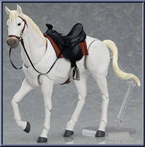 Horse (Version 2) (White) from Figma - Animals manufactured by Max Factory [Loose]